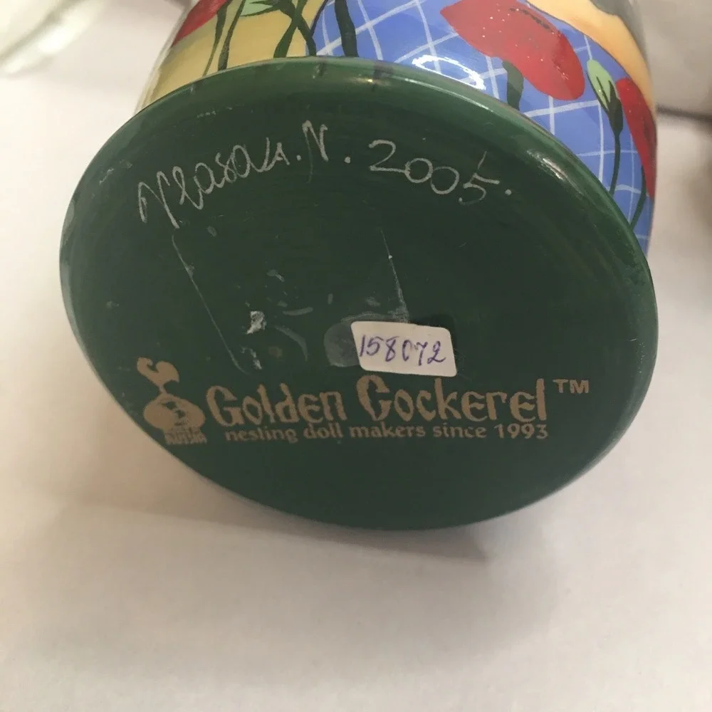Wizard of Oz Golden Cockerel Collection Russian Nestling Dolls Signed by Artist